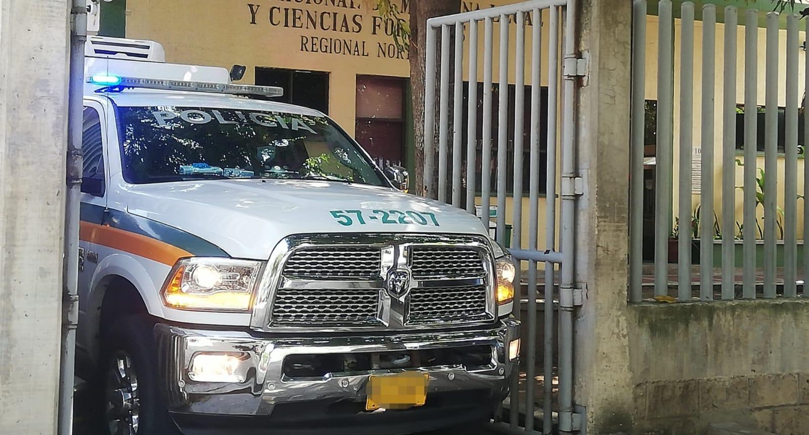 Instalaciones de Medicina Legal.