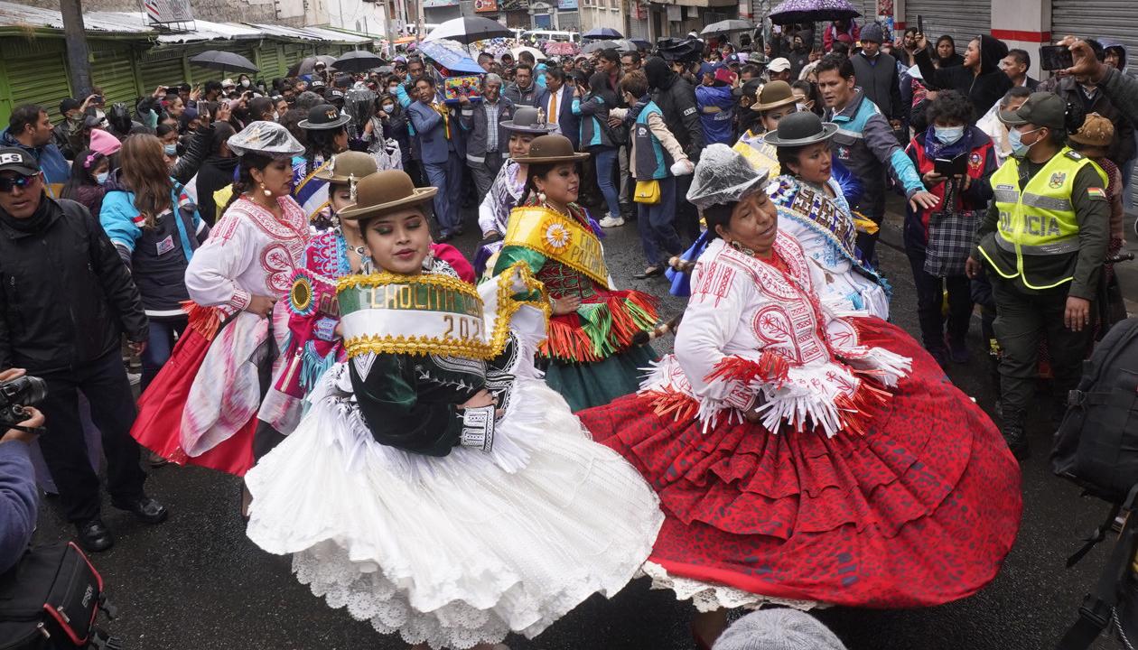 Personajes del Carnaval de Bolivia.