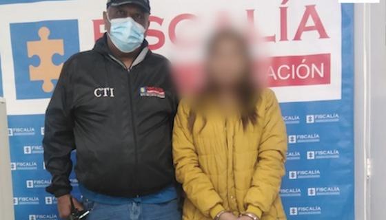 Cindy Polo de León, la procesada.