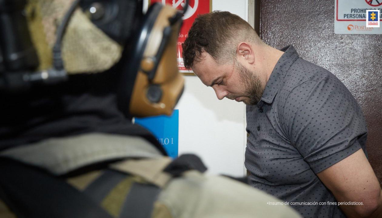 John Poulos, señalado asesino de la DJ Valentina Trespalacios.