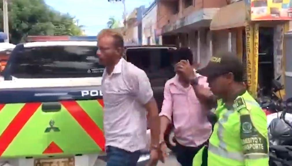 Los dos presuntos implicados.