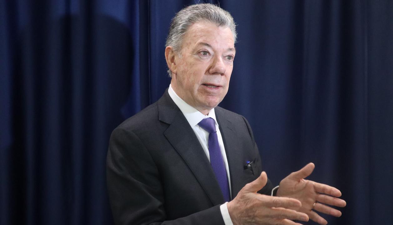 El expresidente de la República, Juan Manuel Santos.