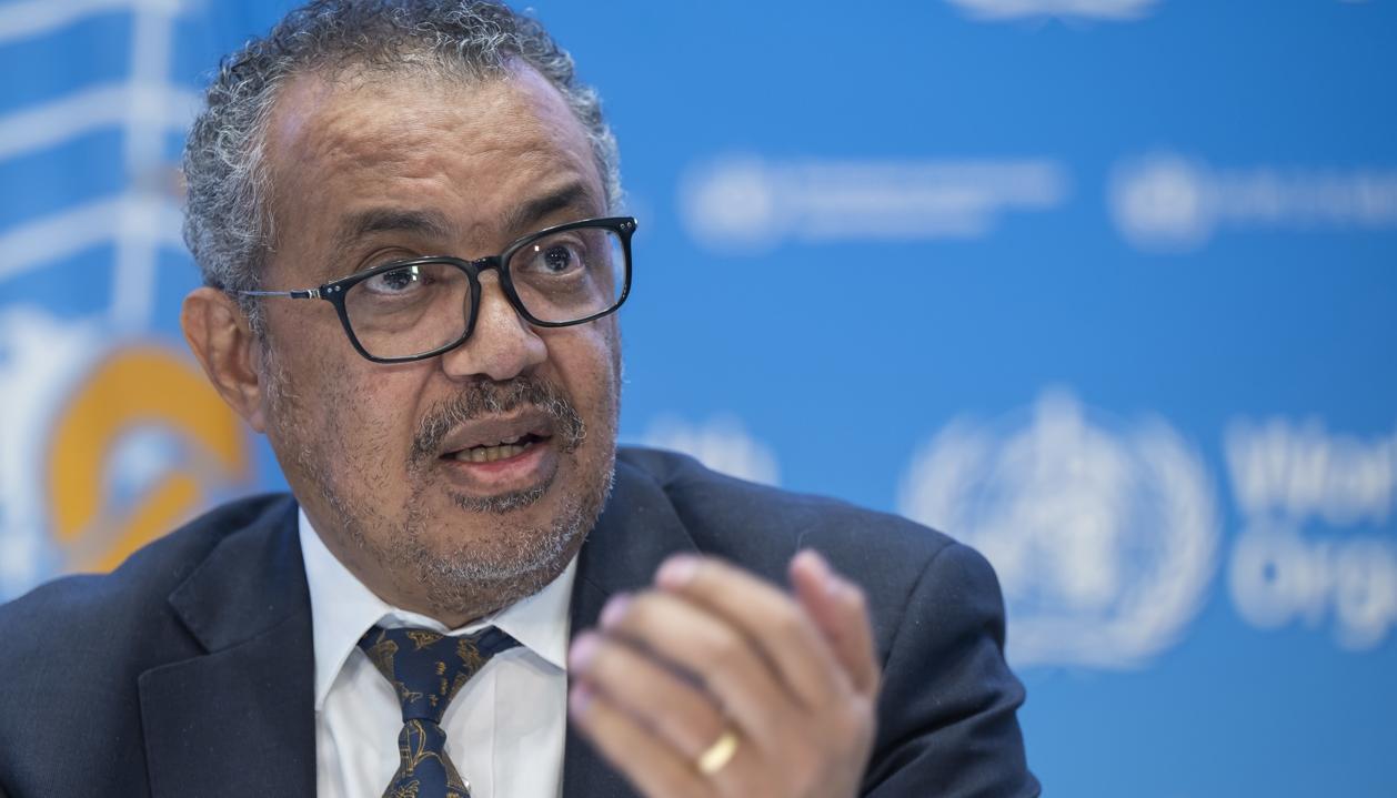 El director general de la OMS, Tedros Adhanom Ghebreyesus.