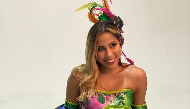 Vanessa Peñaranda, reina de la revista La Ola Caribe. 