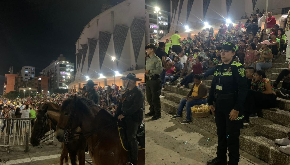 La Policía tiene un dispositivo especial de seguridad para los eventos de precarnaval. 