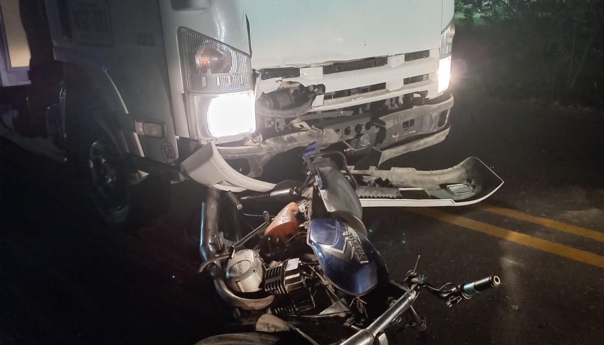 Accidente en La Cordialidad.
