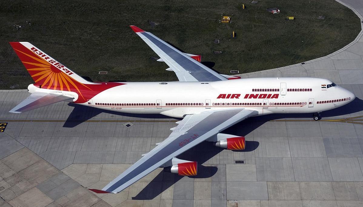 Avión de Air India.