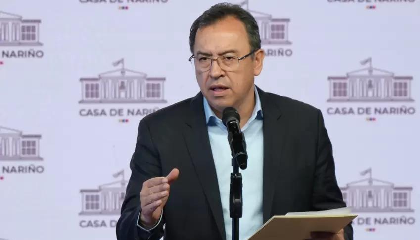 Alfonso Prada, Ministro del Interior.