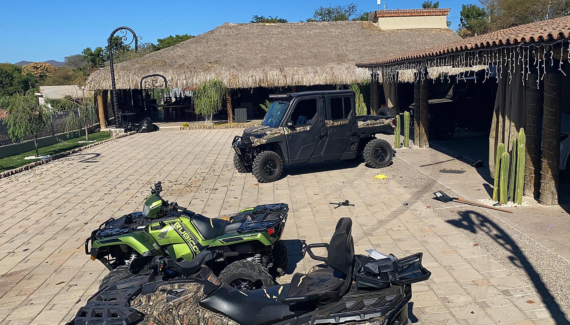 El interior de la casa donde fue capturado Ovidio Guzmán, hijo del 'Chapo', el pasado 5 de enero en Culiacán, Sinaloa.