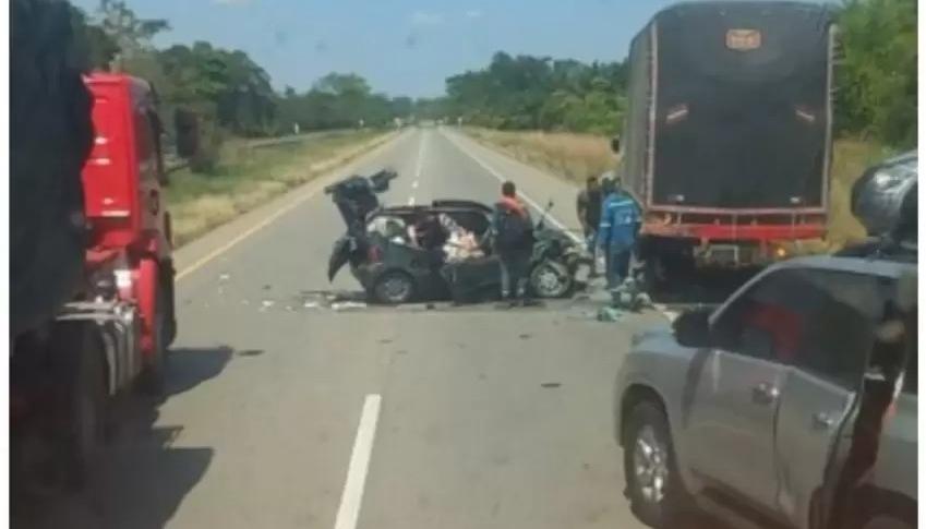 Escena de la tragedia.