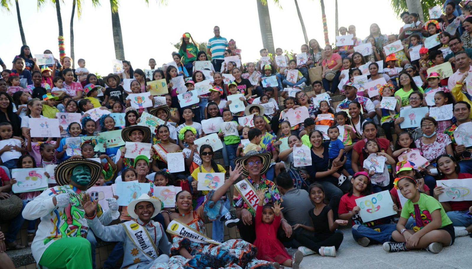 Evento ‘Pintando el Carnaval de los Niños’.