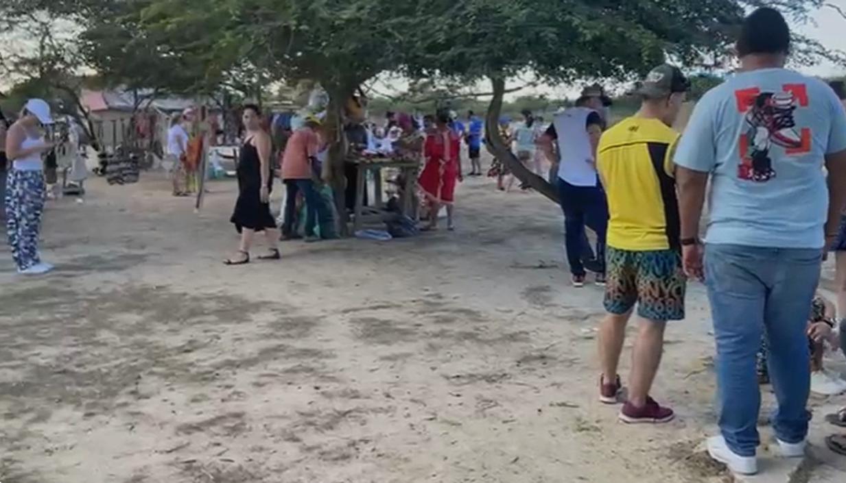 Paisas víctimas de atraco en ranchería de La Guajira.