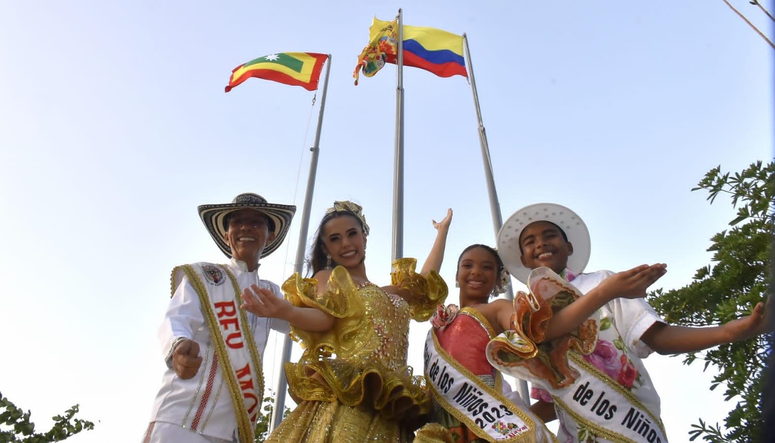 Los Reyes del Carnaval de Barranquilla 2023.