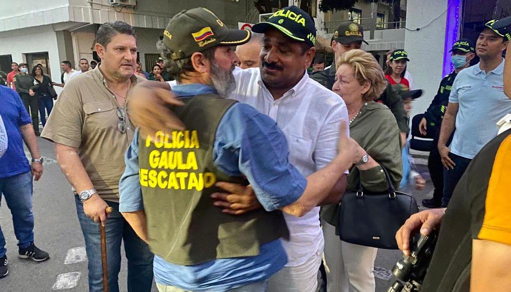 El ganadero Javier García Maya lució una barba poblada.