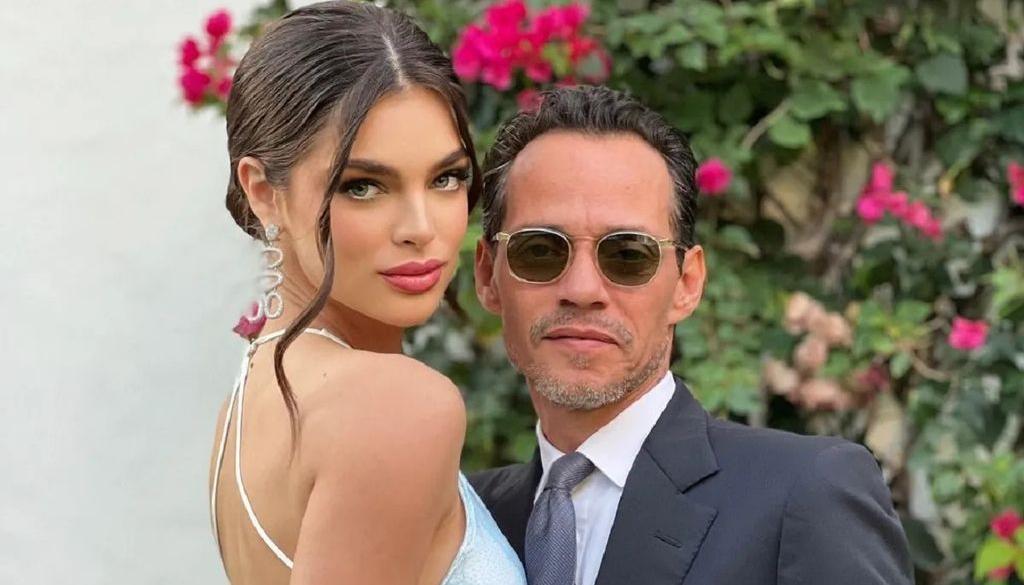 Marc Anthony y su novia paraguaya Nadia Ferreira.