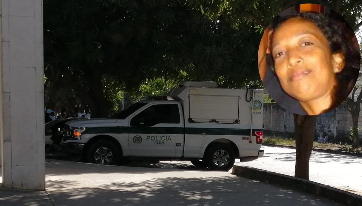 El cuerpo de Rosalba Esther Guerrero Freire fue llevado a Medicina Legal.