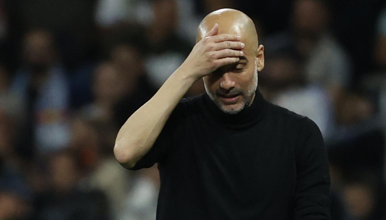 Pep Guardiola, entrenador del Manchester City.