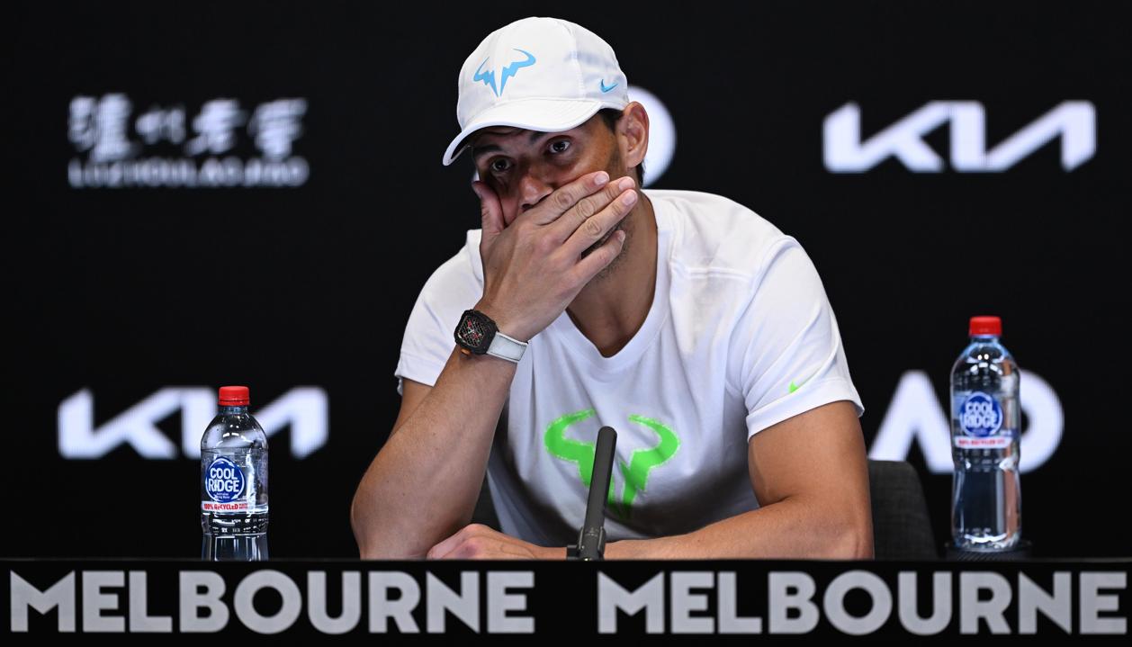 Rafael Nadal, eliminado en segunda ronda de Australia. 