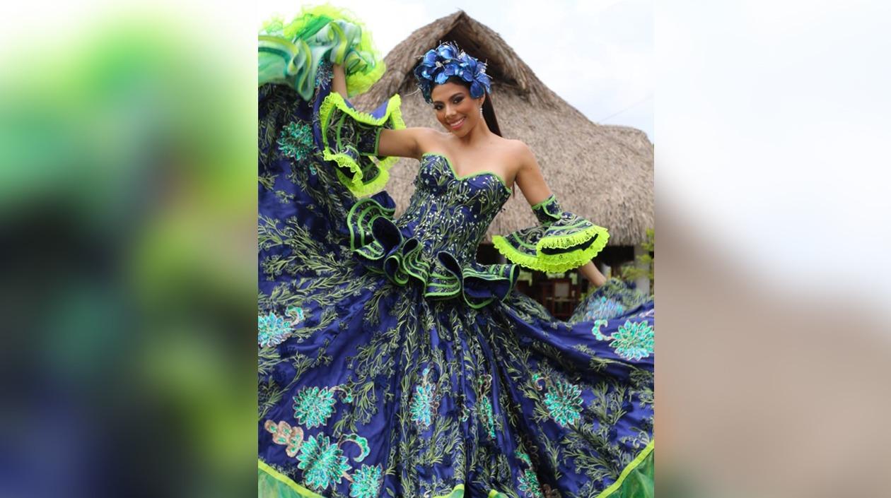 Soeth Sofía Sierra Sánchez, reina del Carnaval de San Jacinto 2023.