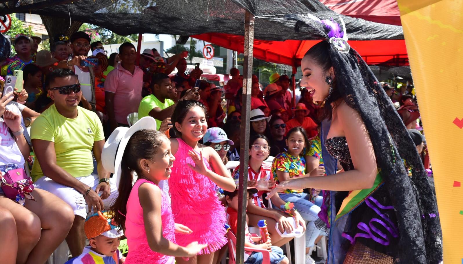 Camila Delgado, Reina del Carnaval Cívico.