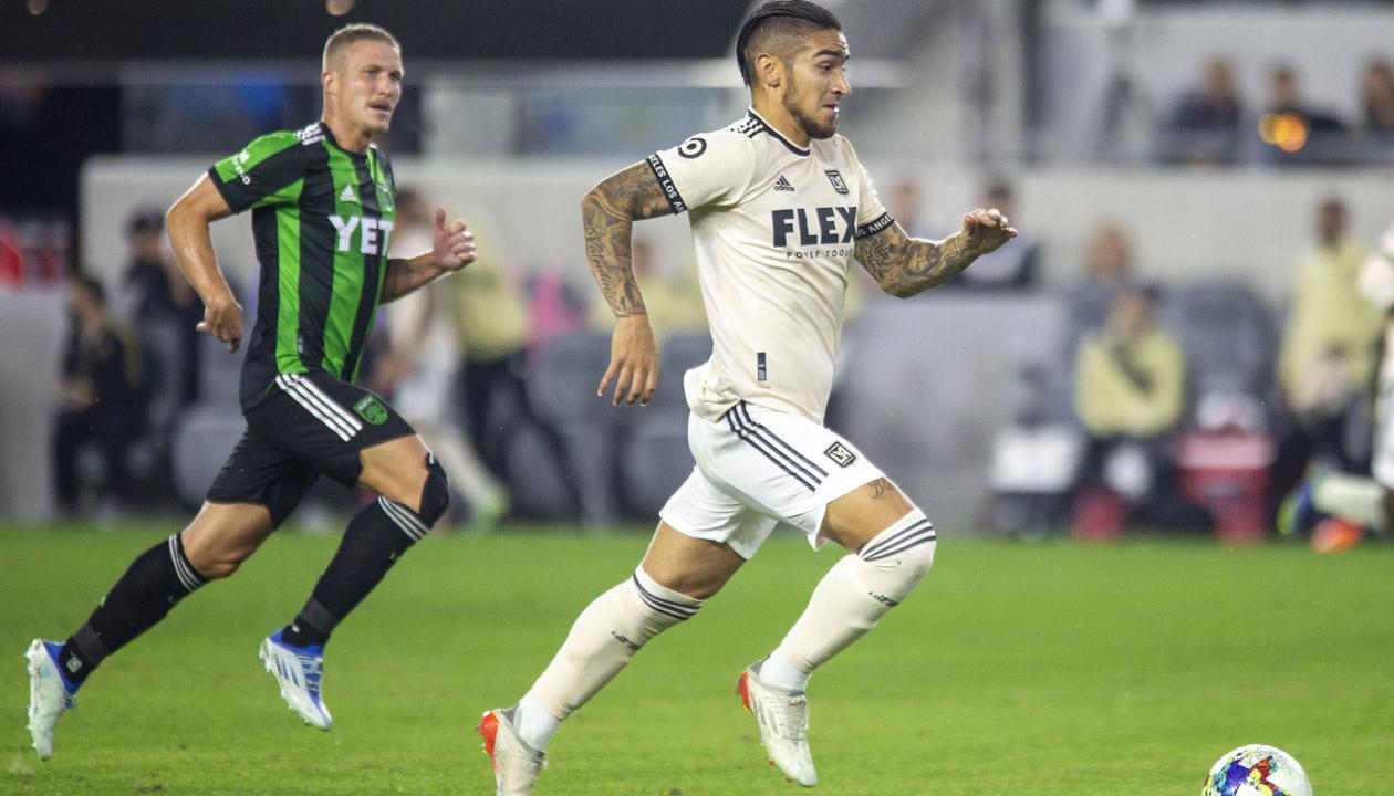 Cristian Arango, delantero colombiano.