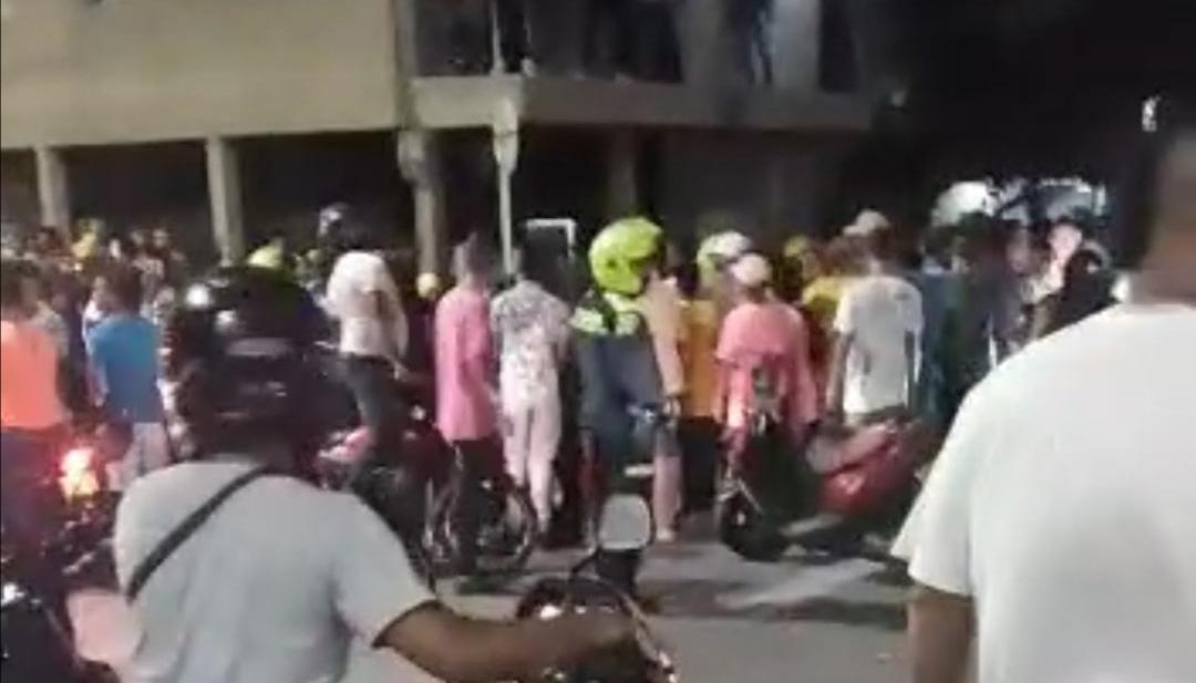 Accidente en Santo Domingo