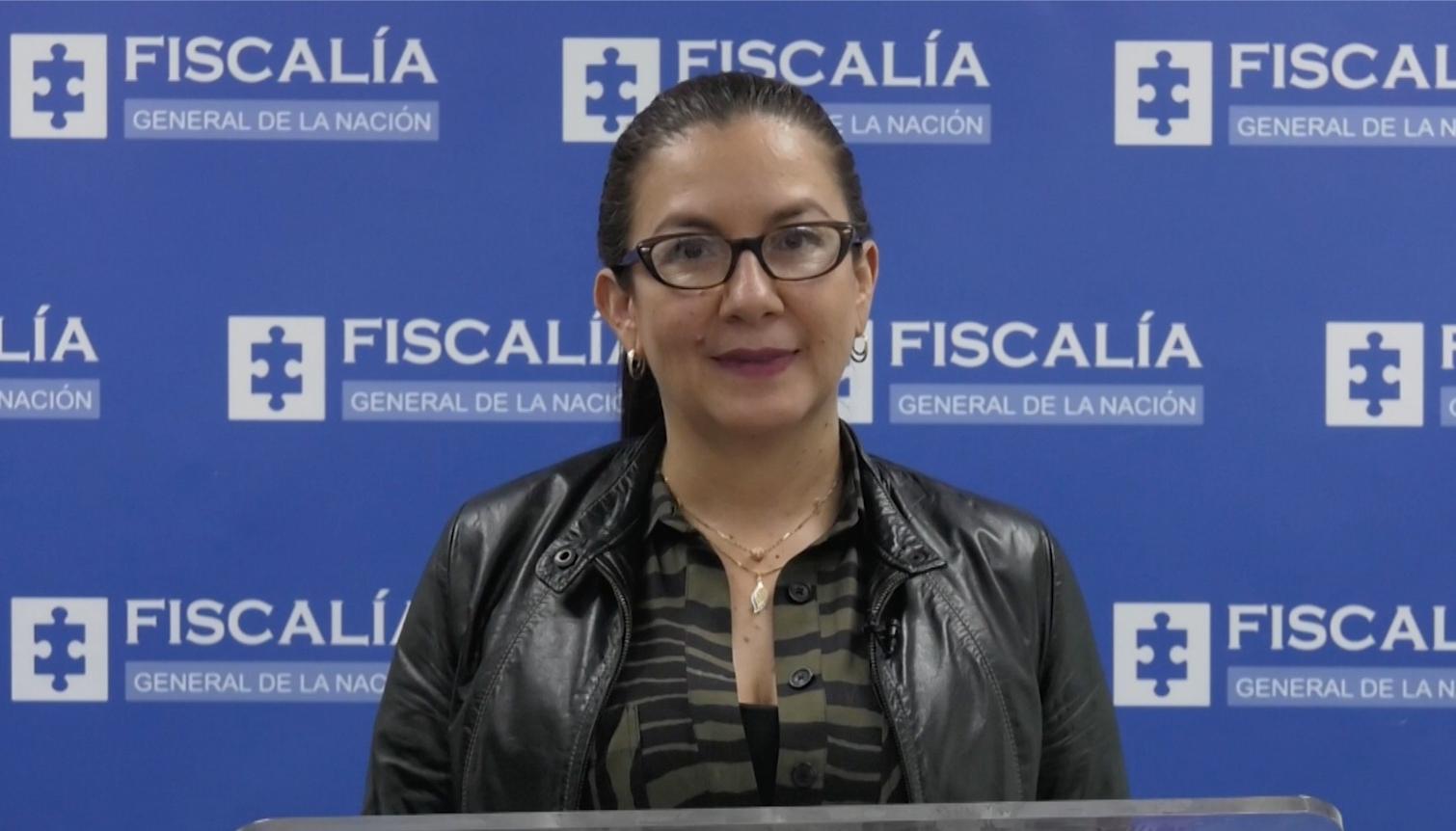 Delegada para las Finanzas Criminales, Luz Ángela Bahamón Florez.