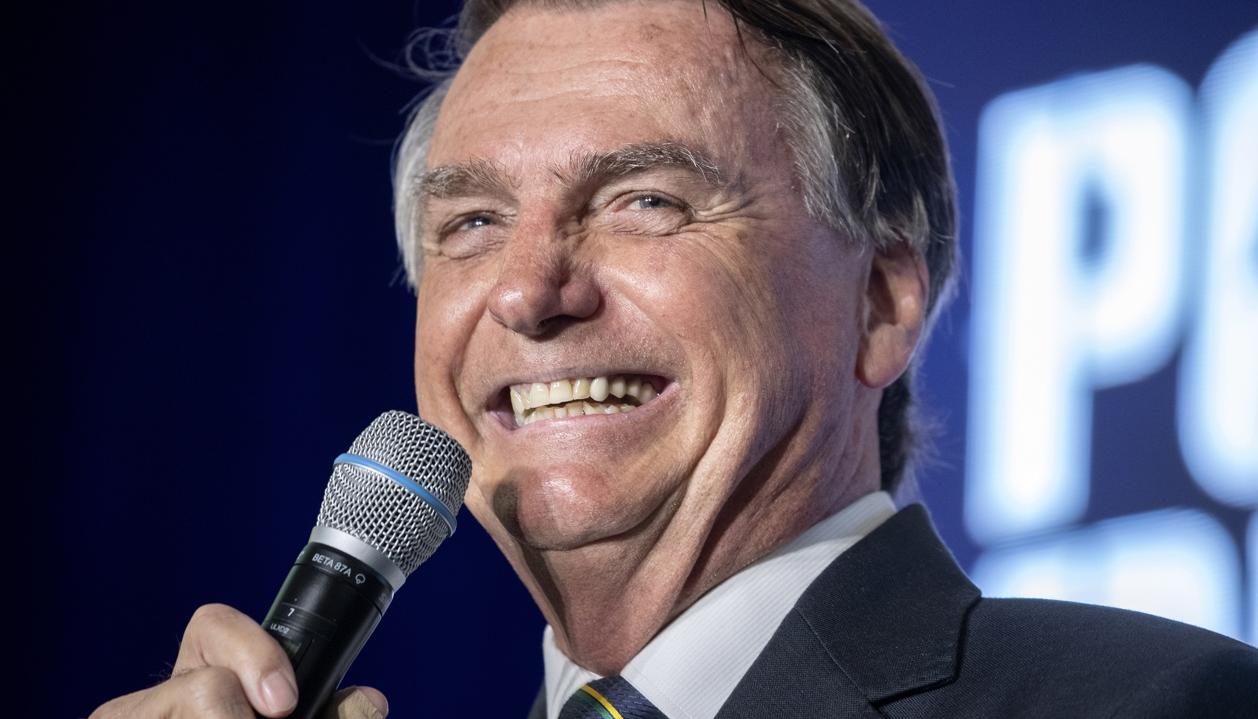 El expresidente de Brasil Jair Bolsonaro.