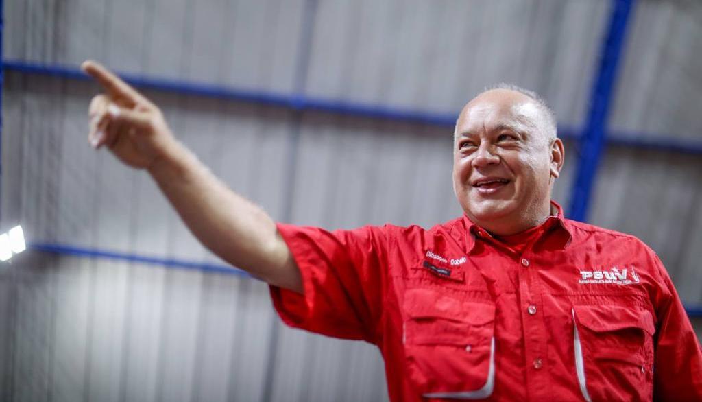 Vicepresidente del gobernante Partido Socialista Unido (PSUV), Diosdado Cabello.