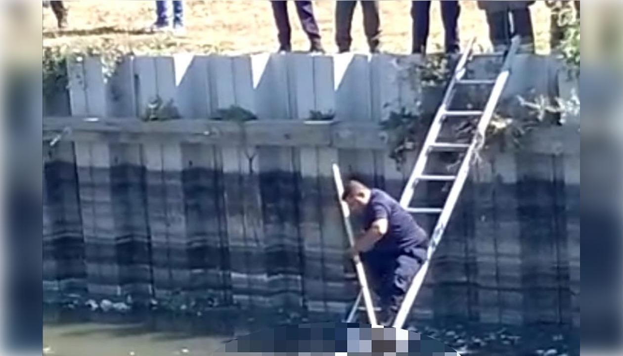 Lugar donde fue hallado el cuerpo.