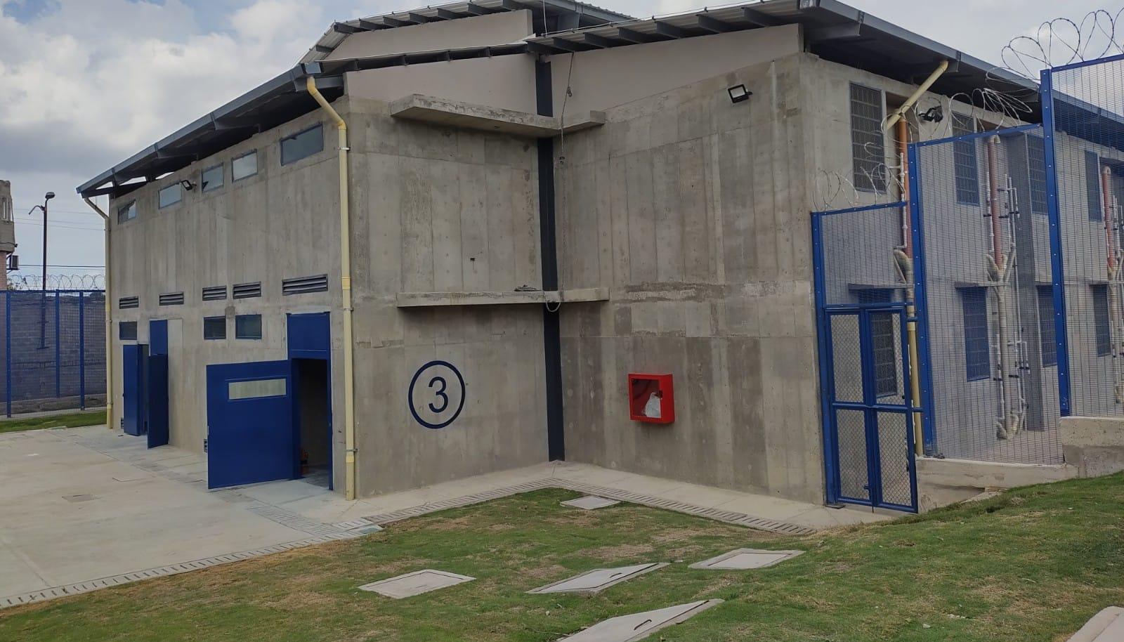 Pabellones nuevos de la Penitenciaría El Bosque.