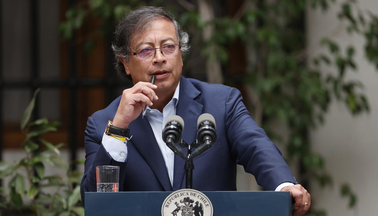 El Presidente Gustavo Petro.