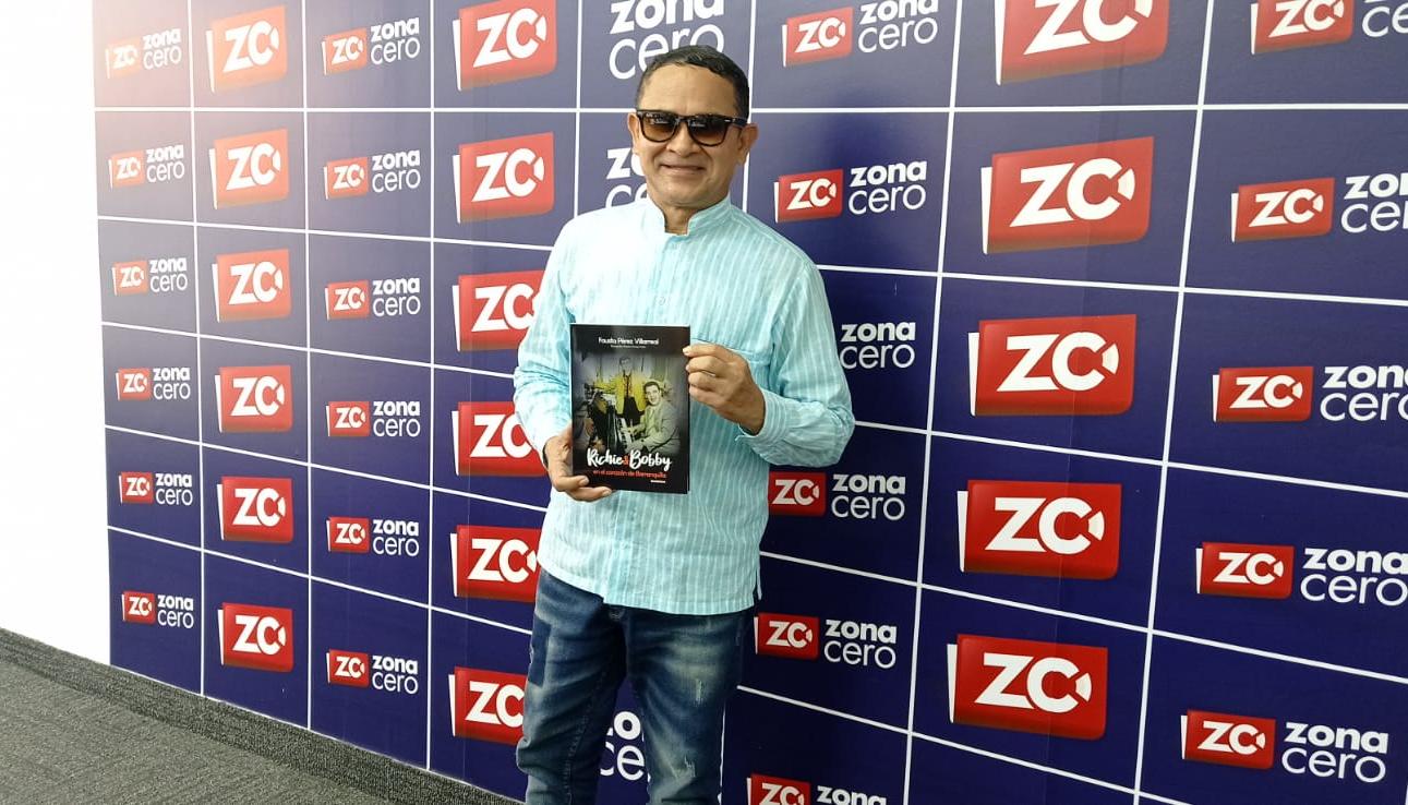 Fausto Pérez Villarreal, autor de 'Richie & Bobby en el corazón de Barranquilla. 