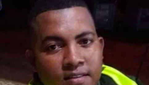 El patrullero Rubén Darío Guette Reyes.