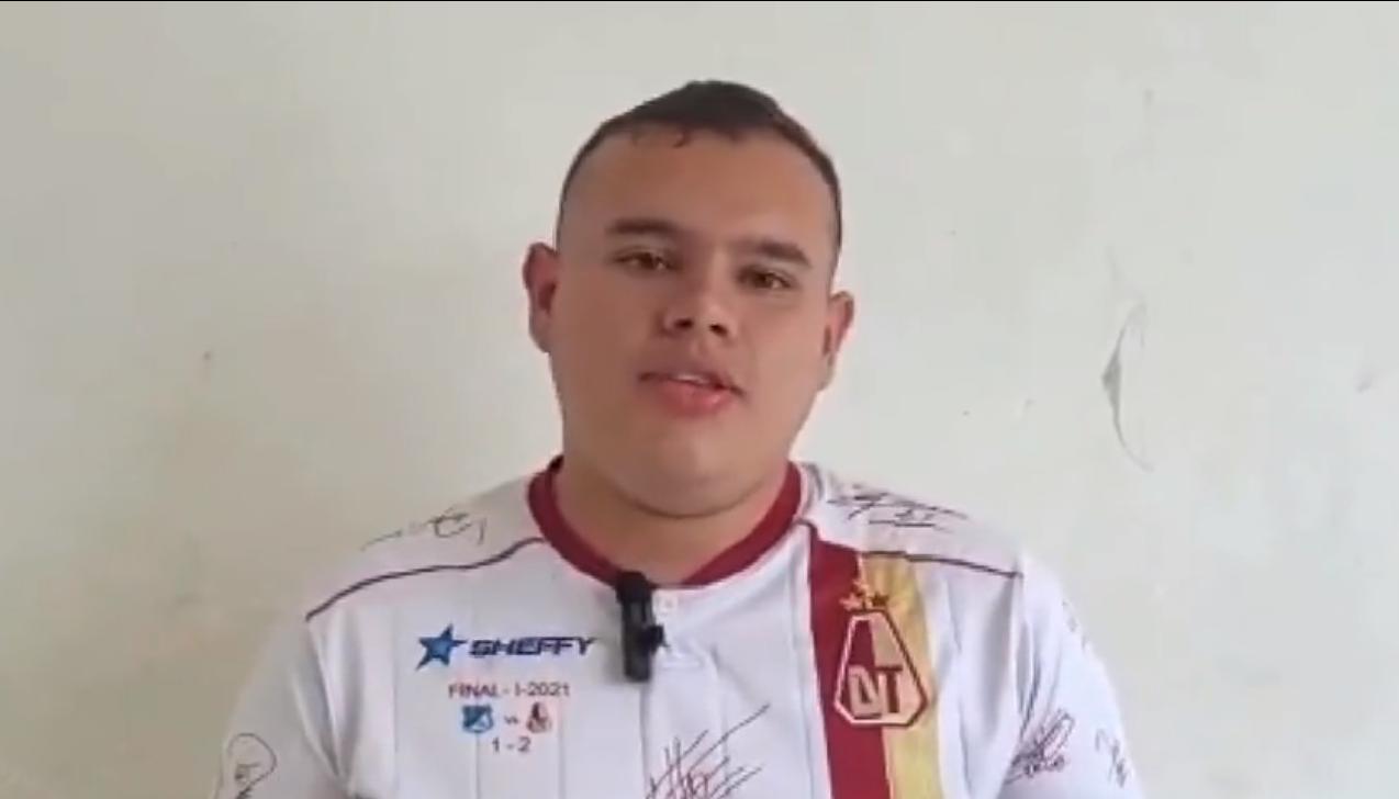 Alejandro Montenegro, agresor del futbolista Daniel Cataño.