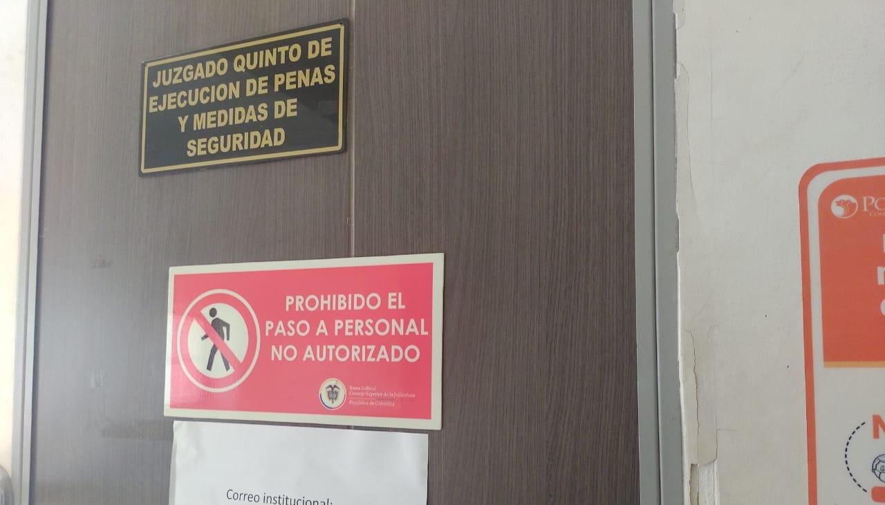 Juzgado Quinto de Ejecución de Penas y Medidas de Seguridad de Barranquilla.