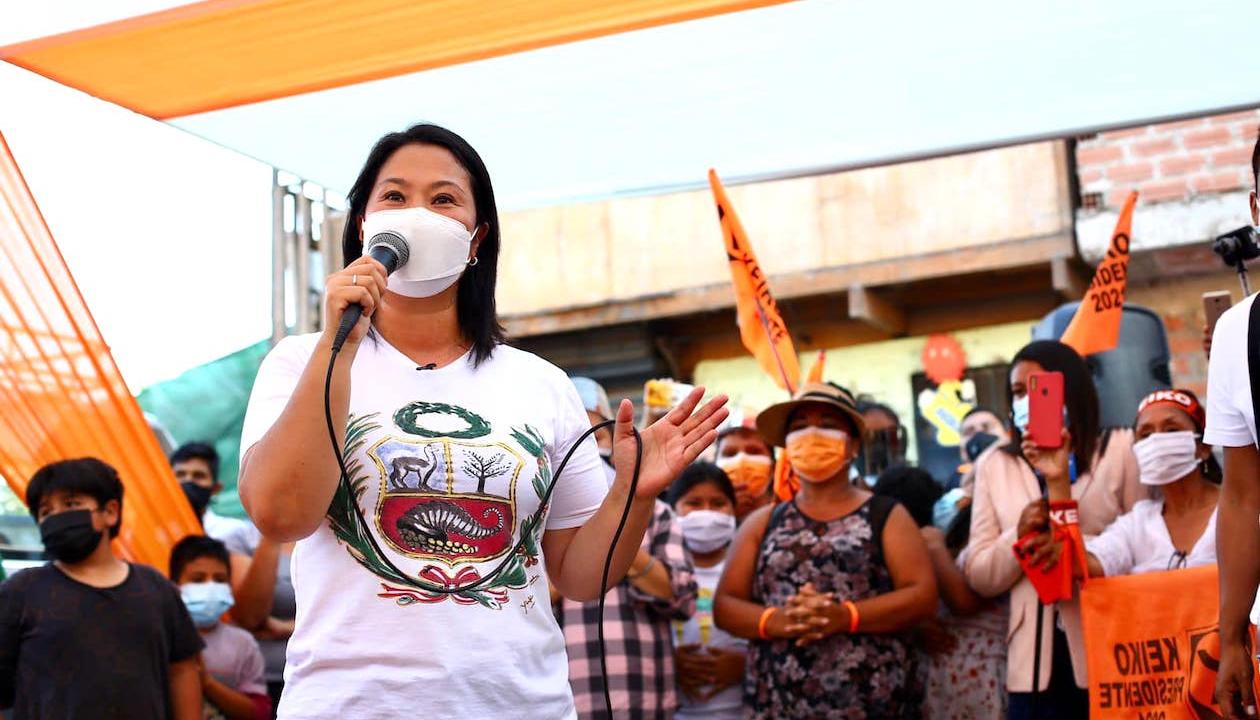 Keiko Fujimori.