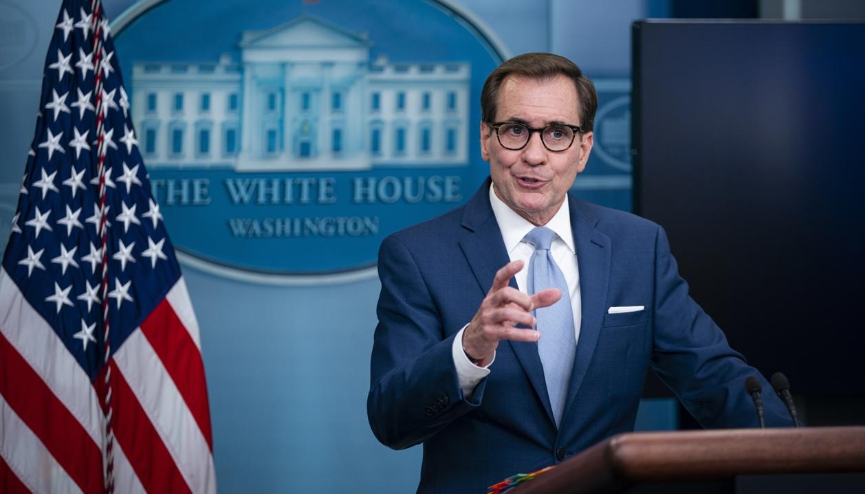 El portavoz del Consejo de Seguridad Nacional de la Casa Blanca, John Kirby.