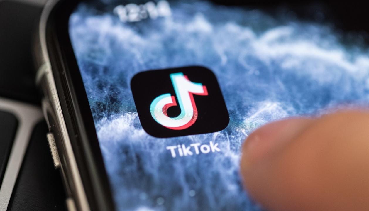 La aplicación TikTok.