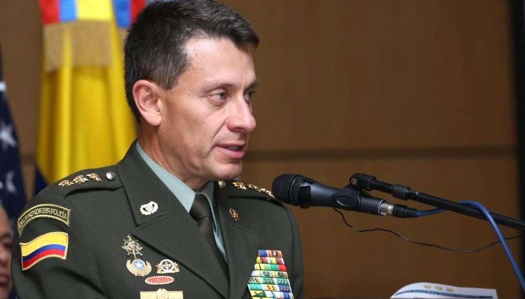 MG Henry Sanabria, Director de la Policia Nacional.