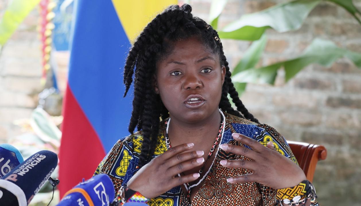 La vicepresidenta colombiana, Francia Márquez.