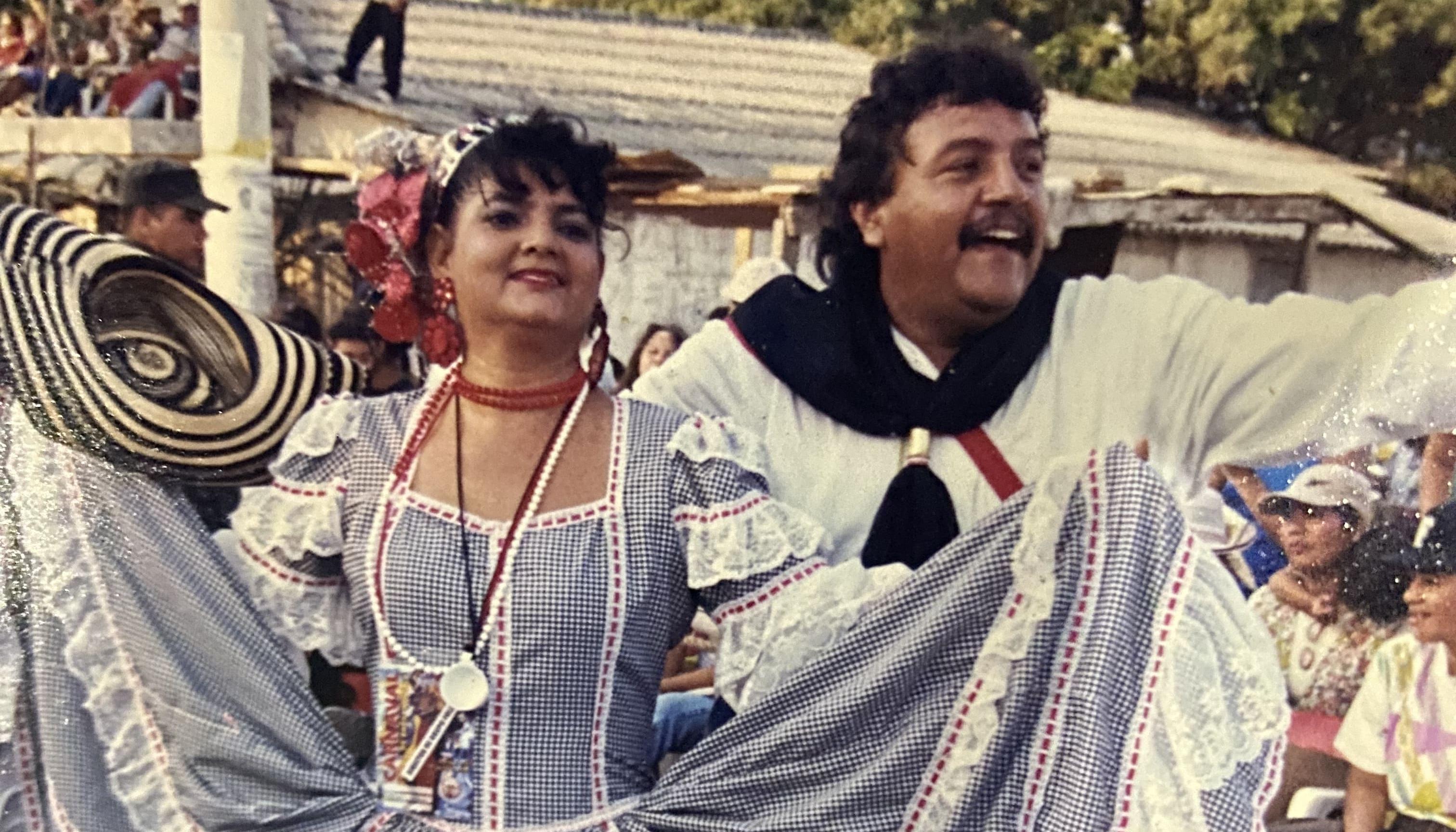 Foto en vida de Margarita Peñaranda, líder de la cumbiamba La Soberana.