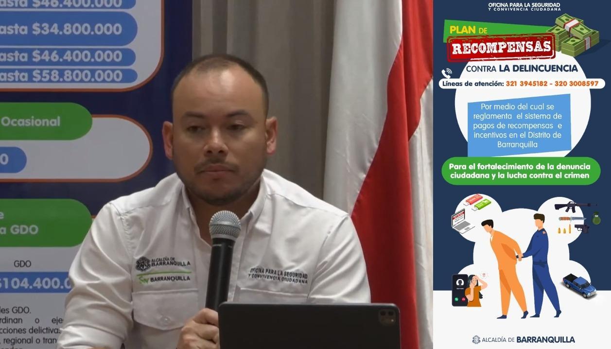 Nelson Patrón en rueda de prensa