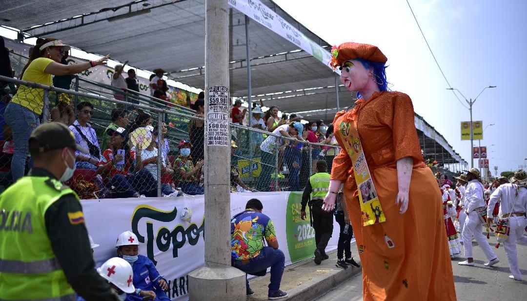 Palco de Carnaval en la Vía 40