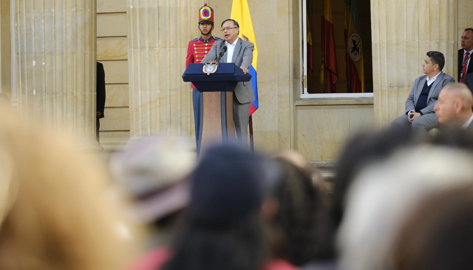 El Presidente de la República, Gustavo Petro.