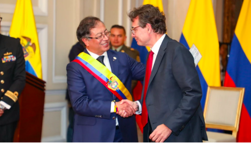 Gustavo Petro y Alejandro Gaviria.