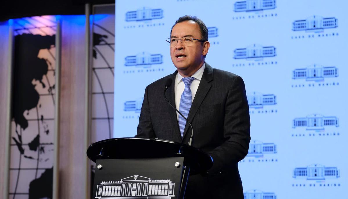 Alfonso Prada, ministro del Interior.