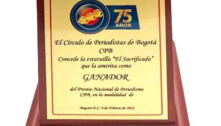 Premio Nacional de Periodismo CPB.