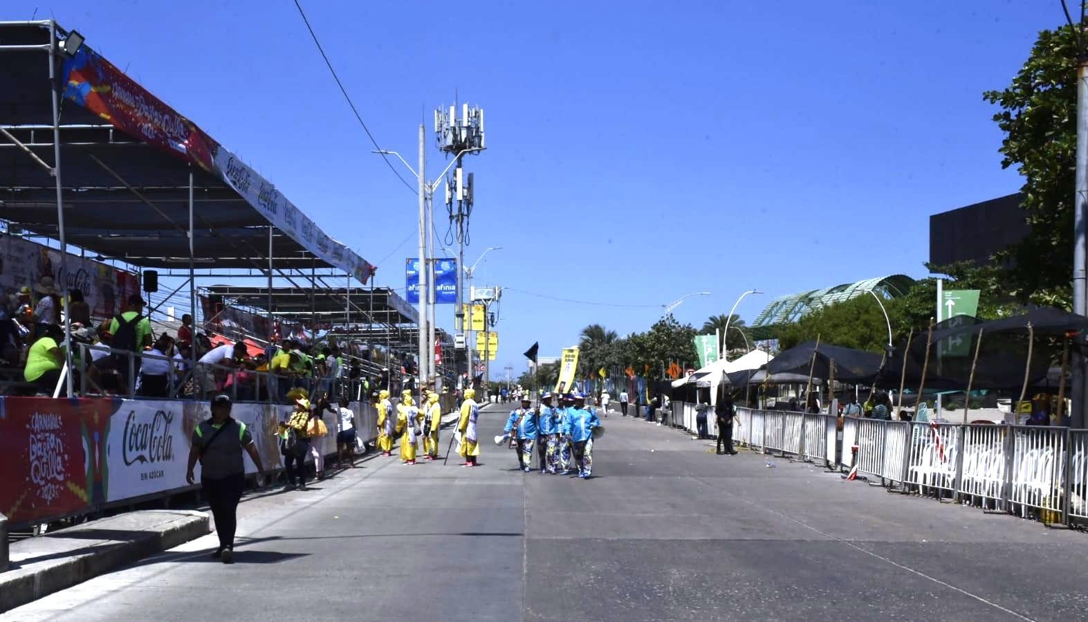 Así está el panorama en la Gran Parada de Tradición.