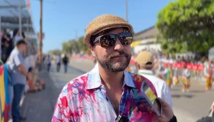 El Alcalde de Barranquilla, Jaime Pumarejo.